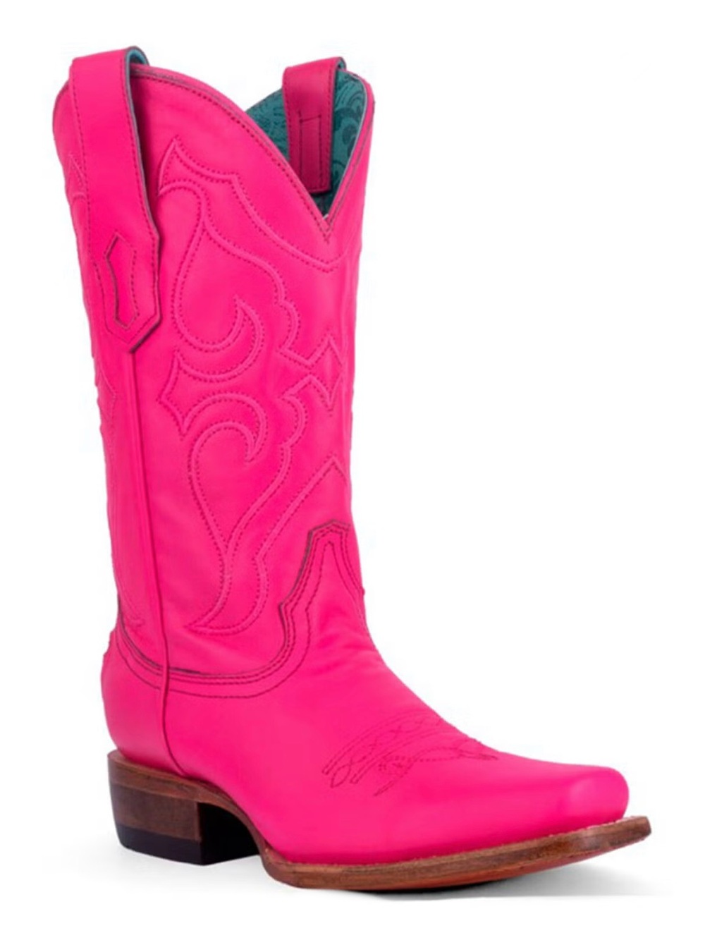 Corral Fuchsia Square Toe Cowboy Women’s size 7 NEW!!!